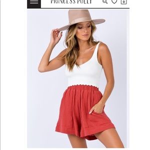 Princess Polly shorts, never worn